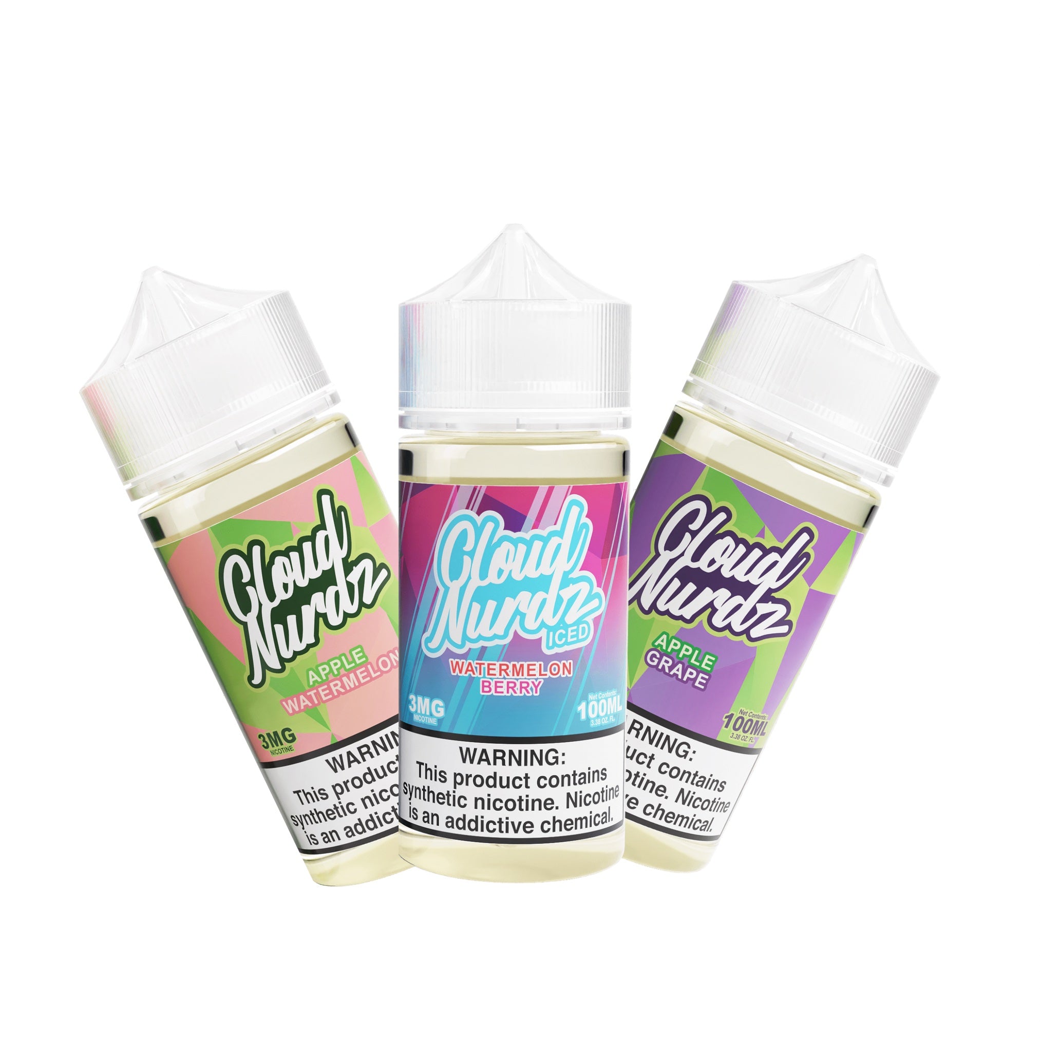 Cloud Nurdz Freebase E-Liquids (100ml)